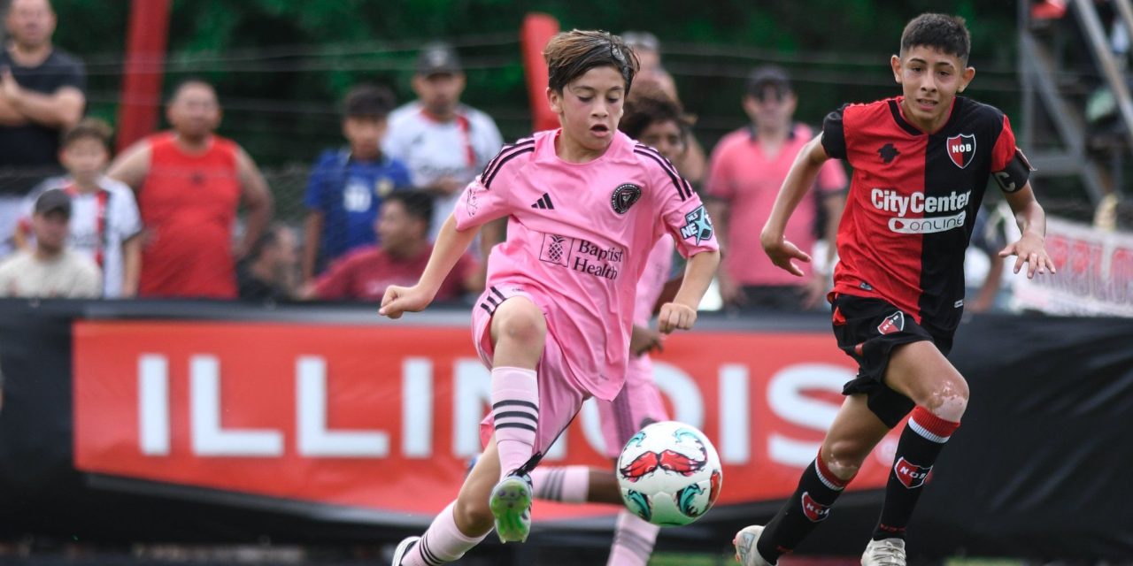 Thiago Messi debuta en la Newell’s Cup con el Inter de Miami Sub-13