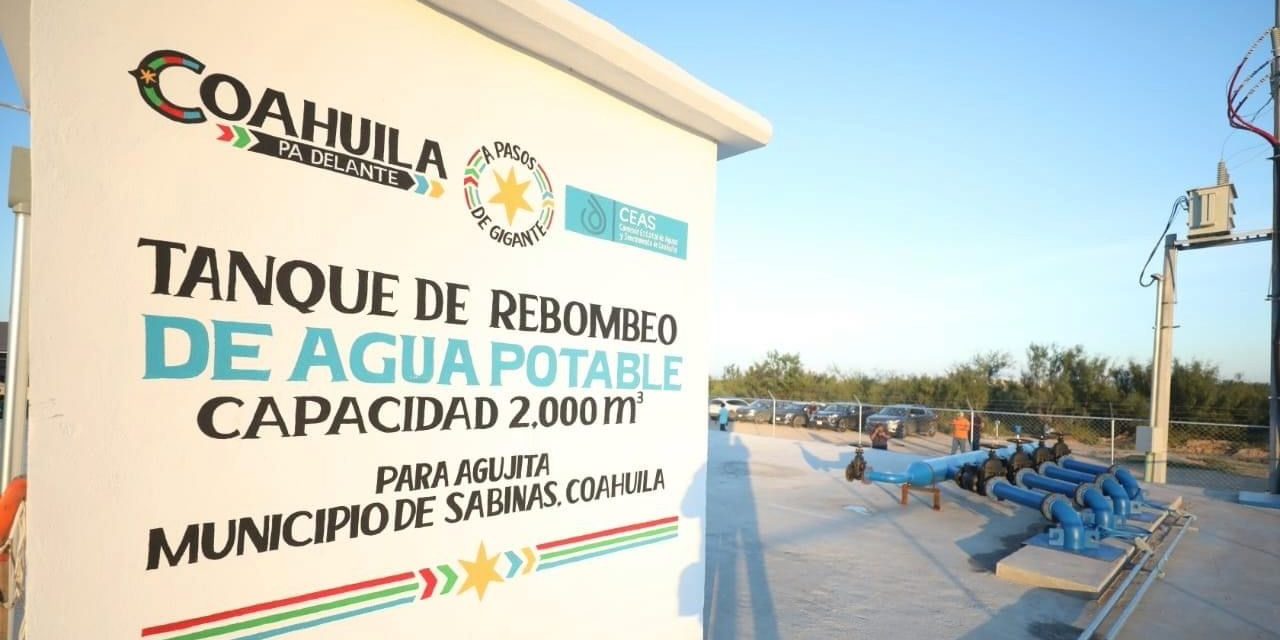 Avanza creación de sistema de agua en la región Carbonífera