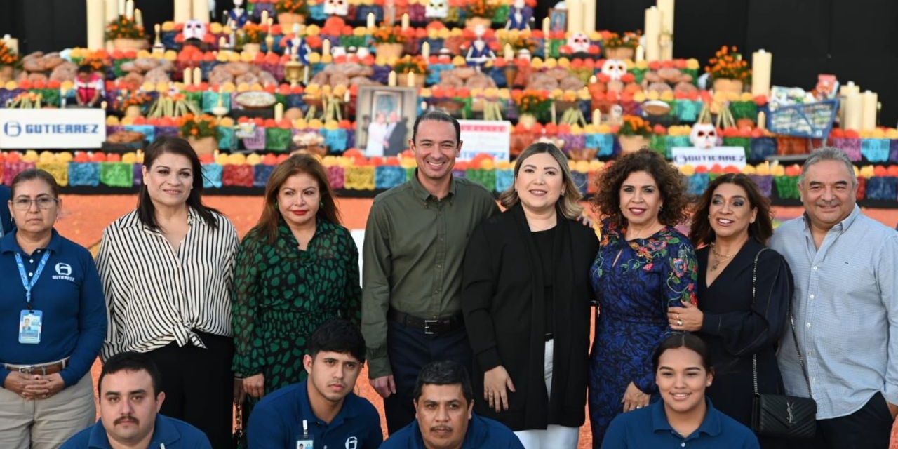 Instalan altar en honor al matrimonio Gutiérrez Salinas