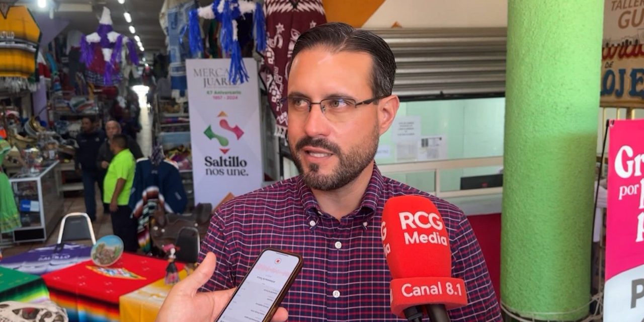 Anuncian festejos por aniversario del Mercado Juárez