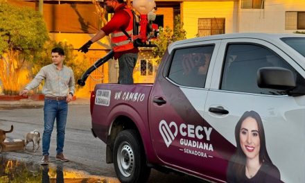 Arranca la senadora Cecilia Guadiana brigadas de fumigación contra el dengue en Torreón