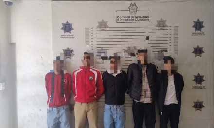 Deja riña campal cinco detenidos en Saltillo