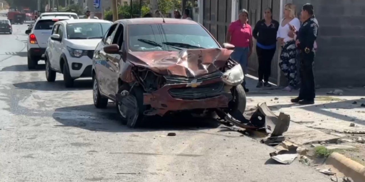 Dos lesionadas en accidente en Saltillo