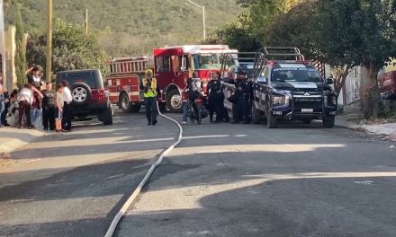 Se registra incendio en casa habitación en la colonia Teresitas