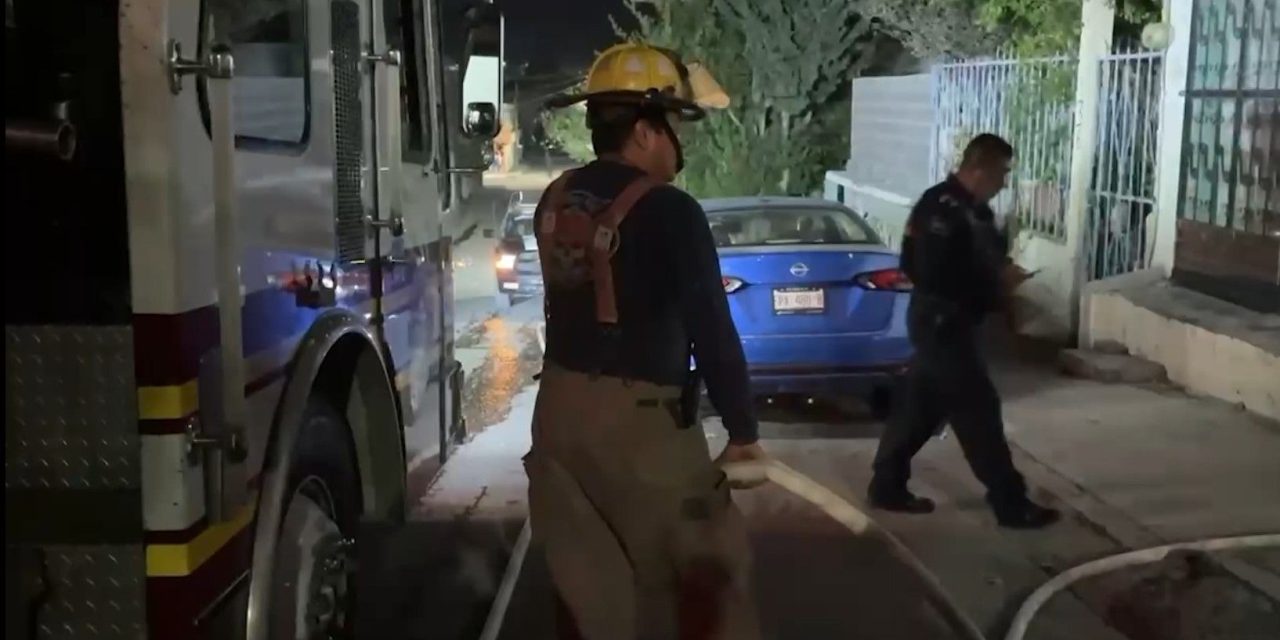 Se incendia casa habitacion en Saltillo