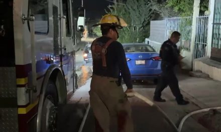 Se incendia casa habitacion en Saltillo