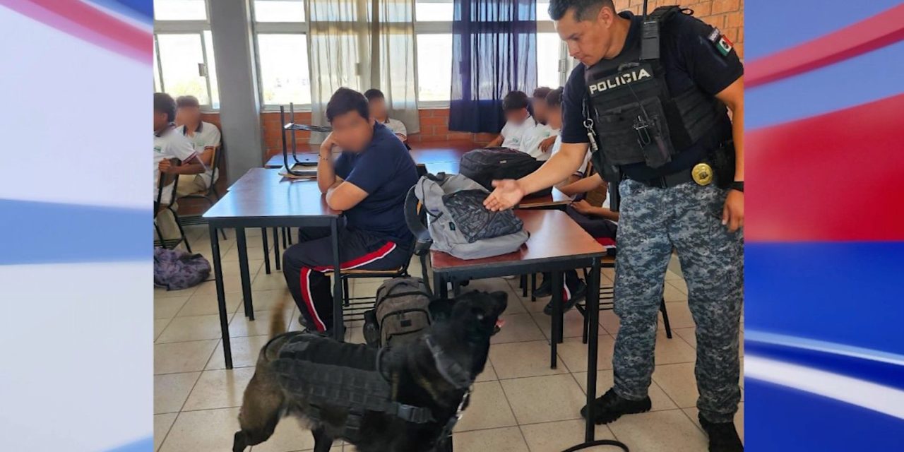 Realizan operativo mochila en el CECyTEC Ramos Arizpe