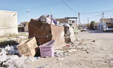 Se superan los niveles de acumulación de basura en Monclova