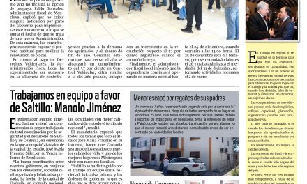 Portada RCG Centro [17 de diciembre de 2024] No habrá prepago para la renovación de placas en 2025; comerciantes ven en diciembre una oportunidad para recuperar ventas  y más…