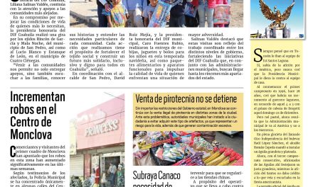 Portada RCG Centro [23 de diciembre de 2024] Apoya DIF Coahuila a comunidades lejanas; denuncian contaminación de laguna con aguas negras y más…