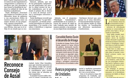 Portada RCG Media [22 de diciembre de 2024] Inspira Coahuila, un año tocando corazones; Casos de dengue van a la baja en Saltillo y más…