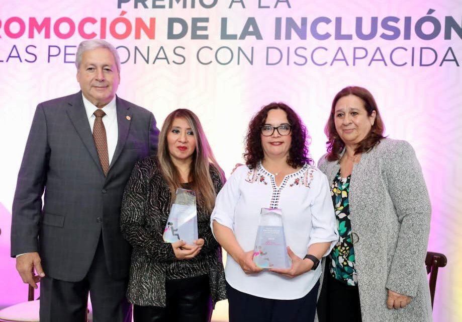 Entrega Chema Fraustro Premio a la Inclusión 2024