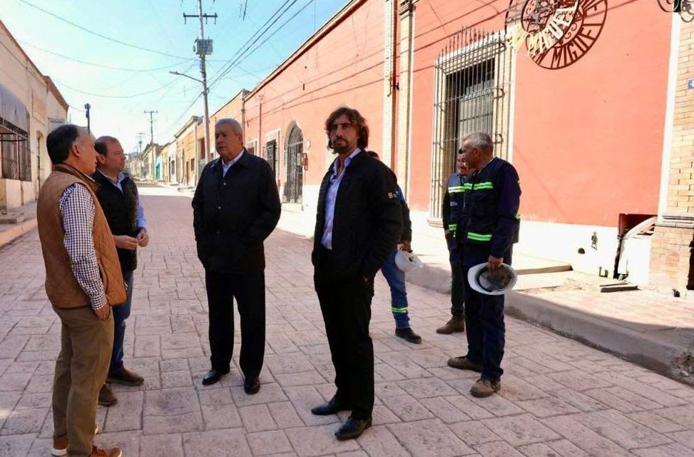 Supervisa Chema Fraustro avance de trabajos en General Cepeda 