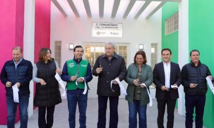 Entrega Chema Fraustro Centro Comunitario en La Herradura