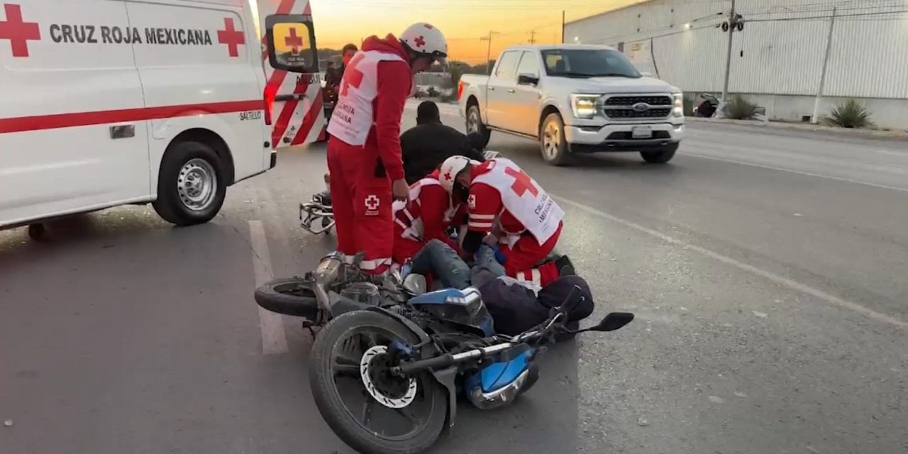 Accidente en Valdés Sánchez deja dos jóvenes lesionados