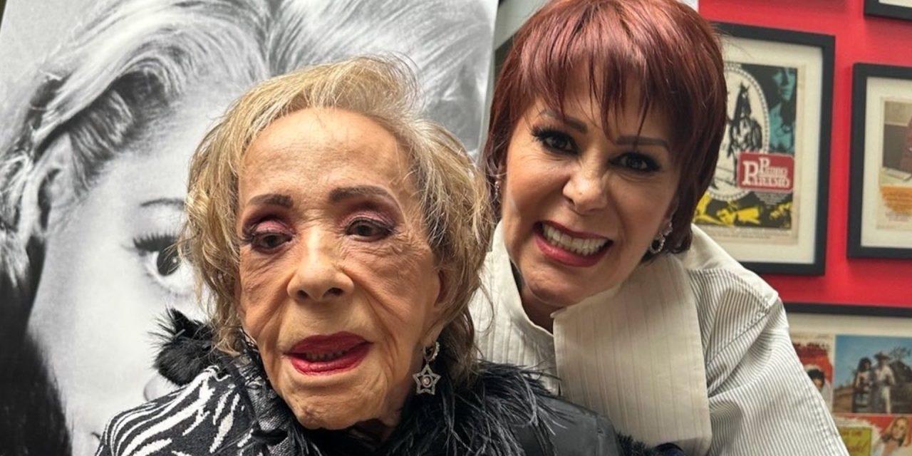 Alejandra Guzmán honra a Silvia Pinal con un diamante hecho de sus restos