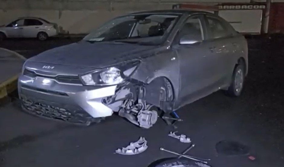Causa destrozos Aguas de Saltillo