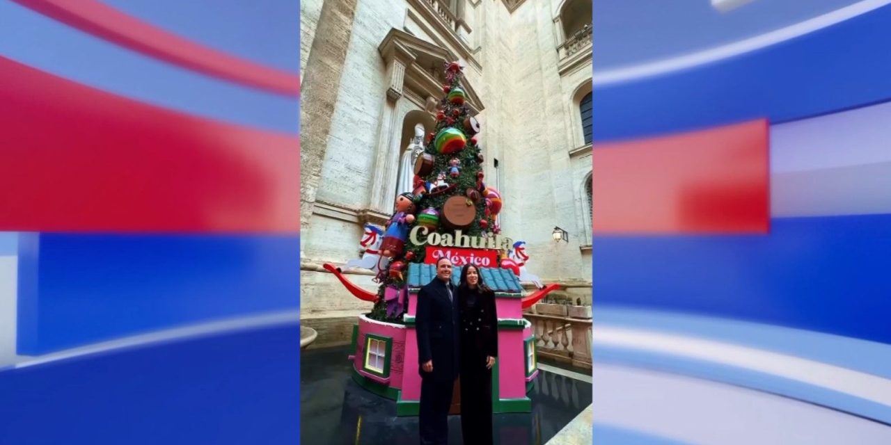 Coahuila presente en el arranque de la Navidad Mexicana en el Vaticano