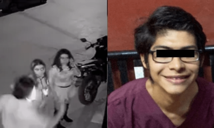 Detienen a Christian ‘N’ joven que golpeó brutalmente a su novia Melanie en Tamaulipas