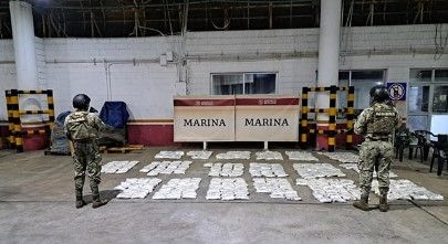 Aseguran 290 kilogramos de metanfetamina en el puerto de Veracruz