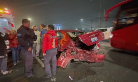 Ebrio protagoniza accidente en la carretera Saltillo – Monterrey