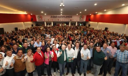 Entregan en los 38 comités del PRI informe de Manolo Jiménez