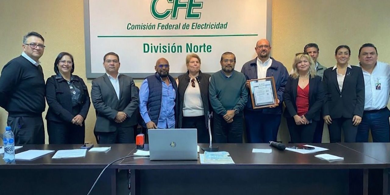 IMSS entrega distintivo ELSSA a la CFE