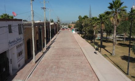 Las obras de la calle General Cepeda quedaran listas para fin de mes