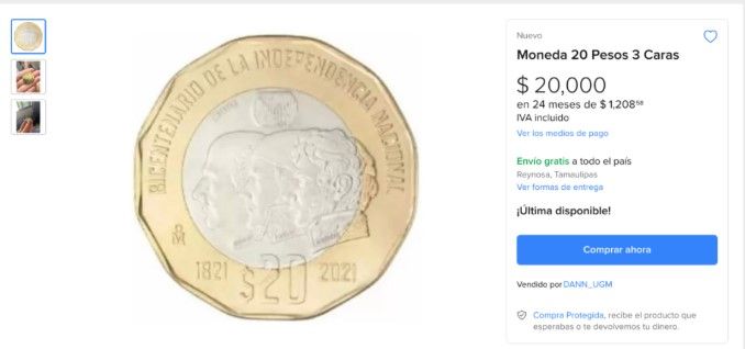 La moneda de 20 pesos que podría valer hasta 20 mil: ¿qué la hace tan especial?