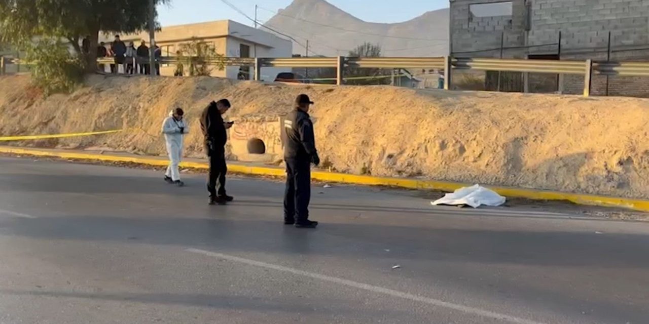 Muere pepenador atropellado en Saltillo