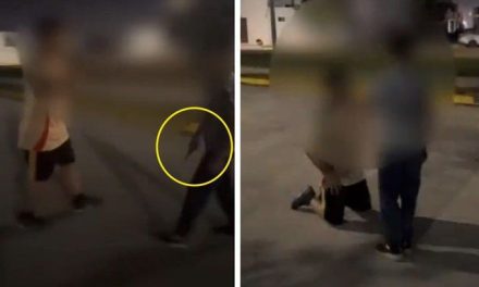 Video: Menor de 11 años amenaza con navaja a otro niño en Apodaca por insultar a su hermano