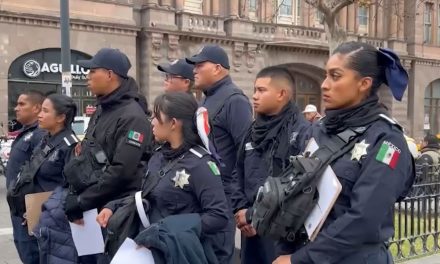 Blindan centro histórico de la capital ante mayor afluencia de personas