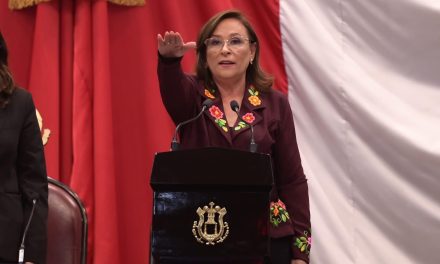 Rocío Nahle toma protesta como la primera mujer gobernadora de Veracruz