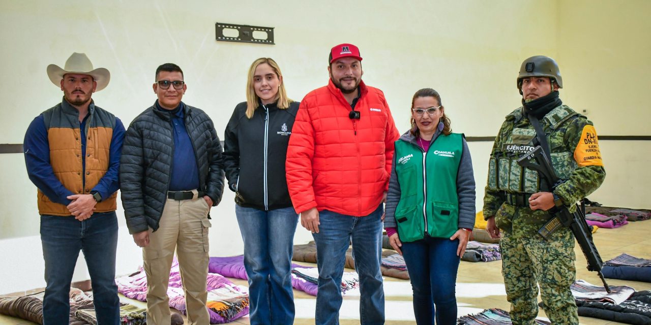 Carlos Villarreal coordina acciones del Operativo Invierno