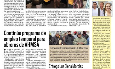 Portada RCG Centro [9 de enero de 2025] Refuerza Protección Civil Operativo Invernal en Coahuila; Premia Monclova a ciudadanos que cumplen con pago del predial y más…