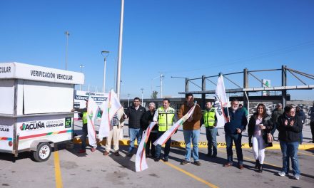 Inicia programa de verificación vehicular en Acuña