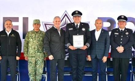 Anuncia Román Cepeda incremento salarial a policías
