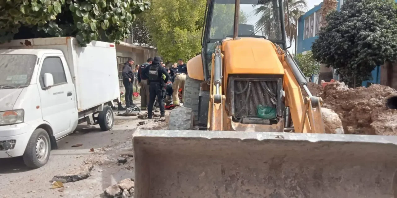 Muere hombre tras caer en una zanja
