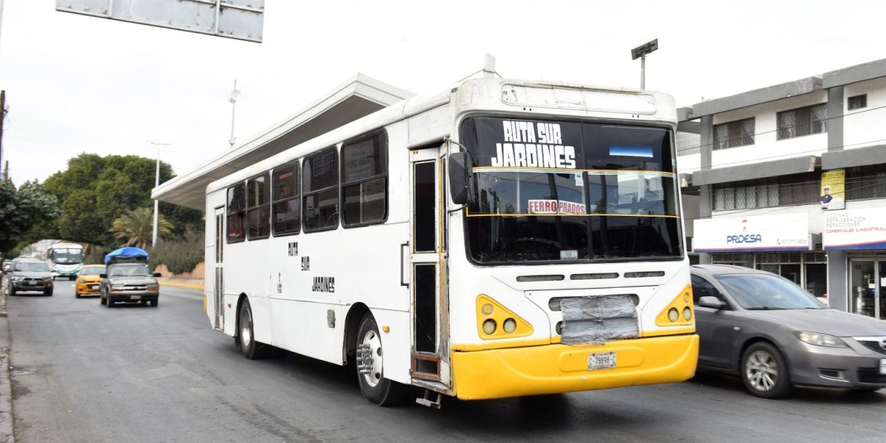 Revisan condiciones de unidades de transporte urbano en Torreón