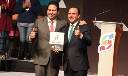 Presentan Manolo Jiménez y Javier Díaz proyectos para Saltillo