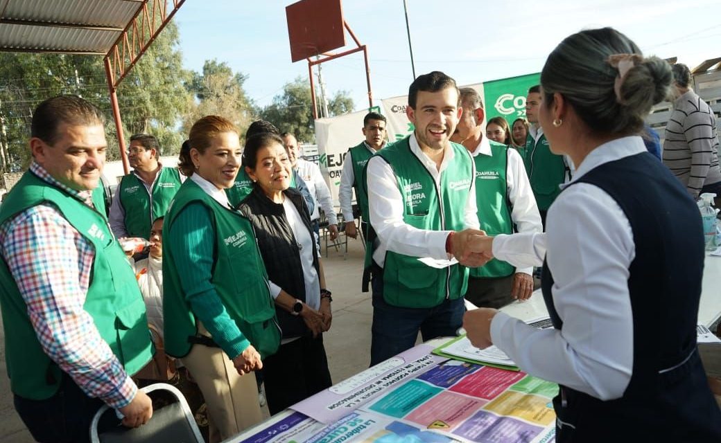 Llega Brigada Mejora al ejido San Salvador