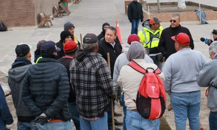 Anuncia Óscar Ríos Ramírez aumento a trabajadores de Servicios Públicos