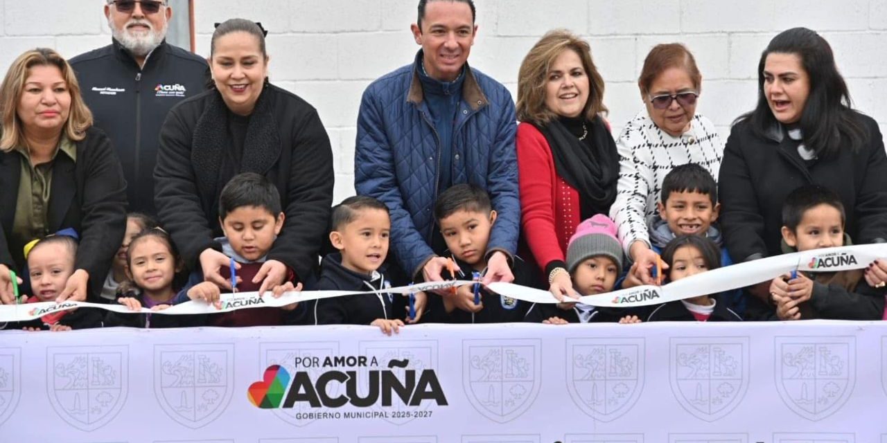 Gobierno de Acuña realiza brigada ‘Por amor a tu escuela’