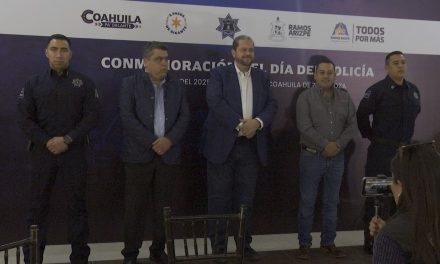 Celebran el Día del Policía en Ramos Arizpe
