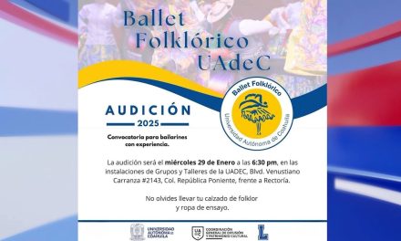 Convoca UAdeC a bailarines con experiencia