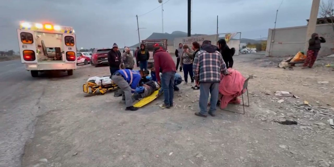 Derriban a motociclistas en la Saltillo-Torreón