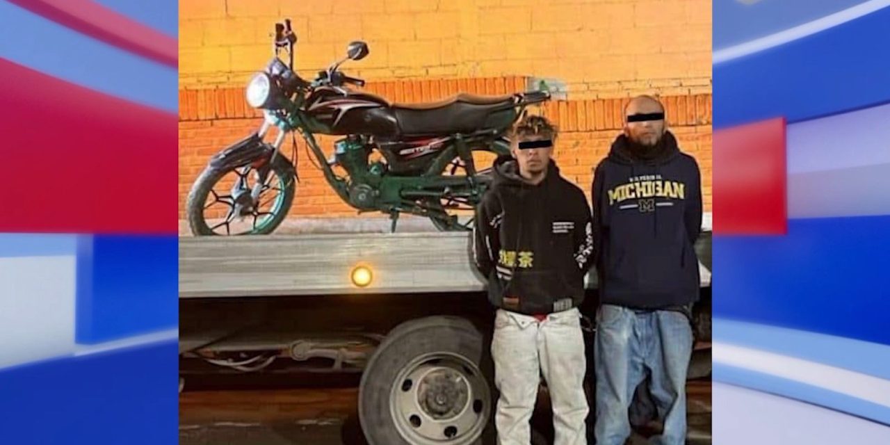 Detienen a dos por robo de motocicletas en Saltillo