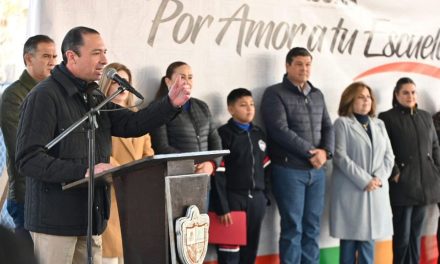 Arranca el programa ‘Por Amor a tu Escuela’ en el municipio de Acuña