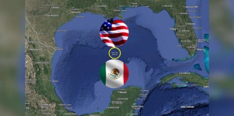 Google Maps cambiará el nombre del ‘Golfo de México’ a ‘Golfo de América’ en Estados Unidos