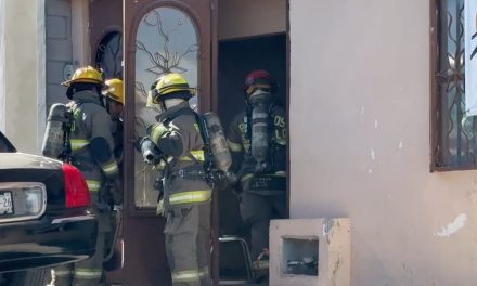 Se registra incendio en anexo de la colonia Nogales II